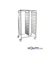 Carrello per teglie 60x40 h418_107