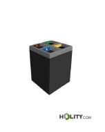 Contenitore differenziata 4 scomparti h424_137