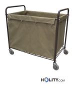 Carrello per raccolta biancheria hotel h438_221
