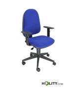 Sedia da ufficio con rivestimento Sky h449_185