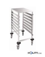 Carrello per teglie 7 teglie GN1/1  h464_48