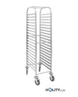 Carrello ristorante portateglie GN 1/1 h464_50