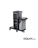 Carrello per trasporto biancheria hotel h489_42