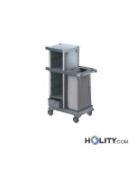 Carrello portabiancheria hotel h489_52