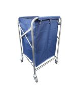 Carrello portabiancheria per hotel in acciaio inox h509_162
