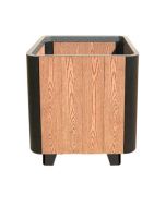Fioriera per arredo urbano con legno ecologico h521_57