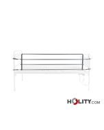 Coppia di sponde ribaltabili per letto degenza h582_232
