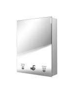 Specchio multifunzione con miscelatore elettronico, asciugamani e dispenser 54x72 cm h586_47