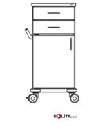 carrello-medicazione-con-1-vano-e-2-cassetti-h624_24
