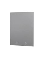 Specchio multifunzione con asciugamani elettrico e dispenser sapone 670x800 mm h647_58