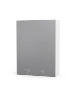 Specchio multifunzione con asciugamani elettrico e dispenser sapone 600x800 mm h647_60