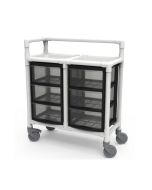 Carrello per medicazioni con 6 cassetti h680_17