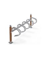 Rastrelliera portabici con 5 biciclette h729_54