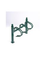 Rastrelliera portabici con 3 bici in metallo e ghisa h729_56