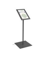 Leggio porta menu con finitura nera h738_214