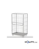 Contenitore roll container a 4 sponde laterali h746_109