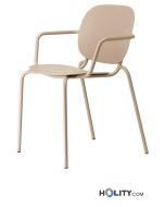 poltroncina-con-braccioli-scab-in-acciaio-h74-403