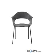 Sedia per arredo bar telaio verniciato h74_423