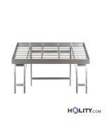 Banco espositivo per frutta 120x150 cm h757_40