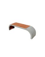 Panchina per arredo urbano senza schienale h763_32