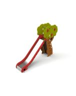 Scivolo a forma di albero mele per parco h763_51