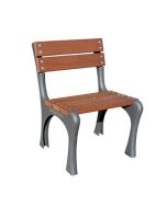 Seduta singola per arredo urbano in legno h763_63