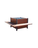 Fioriera per arredo urbano con panca h763_73