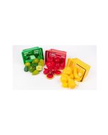 Set di 3 cestini con frutta per asilo nido h821_17