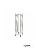 Carrello portateglie adatto a 16 teglie h83320