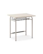 Banco scuola primaria con sottopiano in griglia h848_43
