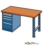 banco-da-lavoro-in-acciaio-e-legno-con-5-cassetti-h870-13
