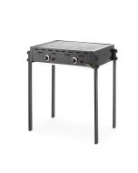 Grill a gas nero con due bruciatori h887_62