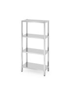 Scaffale di stoccaggio con 4 ripiani pieni h887_67