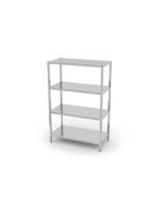 Scaffale di stoccaggio 4 ripiani pieni h887_68