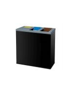 Contenitore raccolta differenziata interni 3 scomparti h957_60