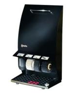 Lucidascarpe automatico 3 spazzole con dispenser h14207