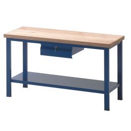 Banco Da Lavoro WORK1502 Con 1 Armadio A Cassetti Con 1 Cassetto | Fami - Foto 2