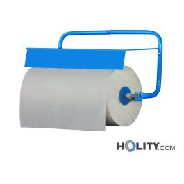 Portarotolo Da Parete 3 In 1 Per Cucina, Grigio, Con Supporto Per Pellicola E Alluminio, Salvaspazio Con Calamita E Gancio Adesivo