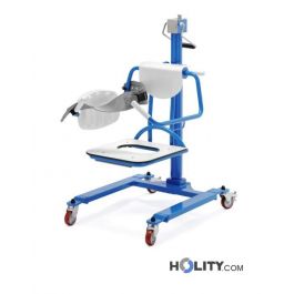 Sollevatore igienico a sedia oleodinamico h566_06