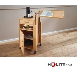 Comodino degenza con tavolo servitore regolabile h731_34