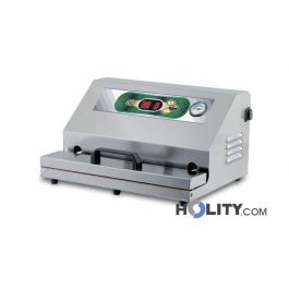 Macchina sottovuoto per alimenti, Sigillazione automatica in 6 secondi 35x15,4xh 7 cm sacchetti 20x30cm 2 modalità di confezionamento, 120 W | H.KOENIG | : Macchine sottovuoto per alimenti