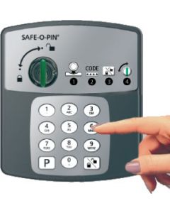 Serratura elettronica a codice con deposito h2705