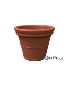 Vaso Blu in Ceramica Decorativo | Vaso Moderno per esterni