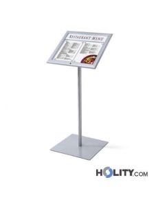 Porta Menu Da Esterno Formato 2xA4 - Bacheca Espositore Per Bar E Hotel, Nero - Foto 5