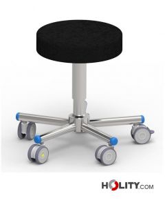 sedile-chirurgico-tondo-inox-con-seduta-ignifuga-imbottita-e-ruote-h576-22