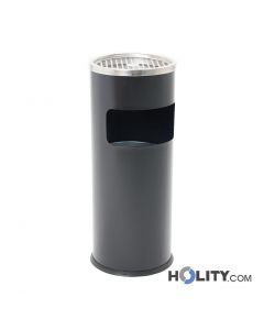 posacenere-nero-con-gettacarte-h738-111