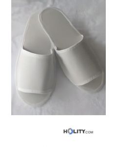 Pantofole Da Viaggio Pieghevoli - In Cotone Con Suola Morbida, Custodia Portatile, Per Hotel E Casa