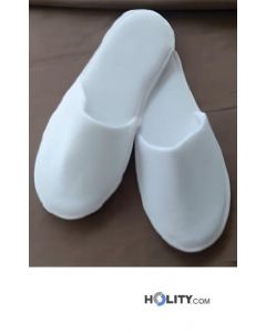 Pantofole Da Viaggio Pieghevoli - In Cotone Con Suola Morbida, Custodia Portatile, Per Hotel E Casa - Foto 9