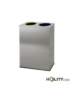 Sulo Mastello Per Rifiuti Da 120 Litri - Colore Giallo - Resistente E Portatile Per Esterno (55,5x50,5x101 Cm)
