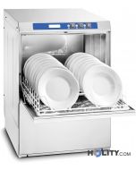 Lavastoviglie in acciaio inox con cestello 50 cm h11015